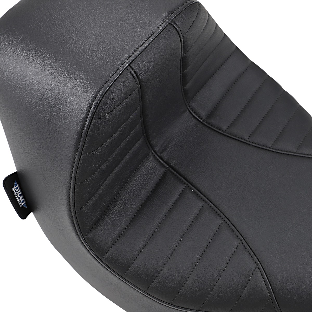 EZ Mount Scorpion Stitched Vinyl Solo Seat Low - For 18-21 Harley FLFB - Click Image to Close
