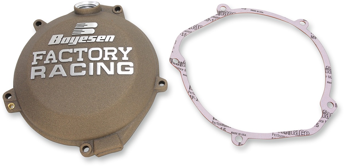 Factory Racing Clutch Cover Magnesium - For 16-18 Husqv KTM 250/350 - Click Image to Close