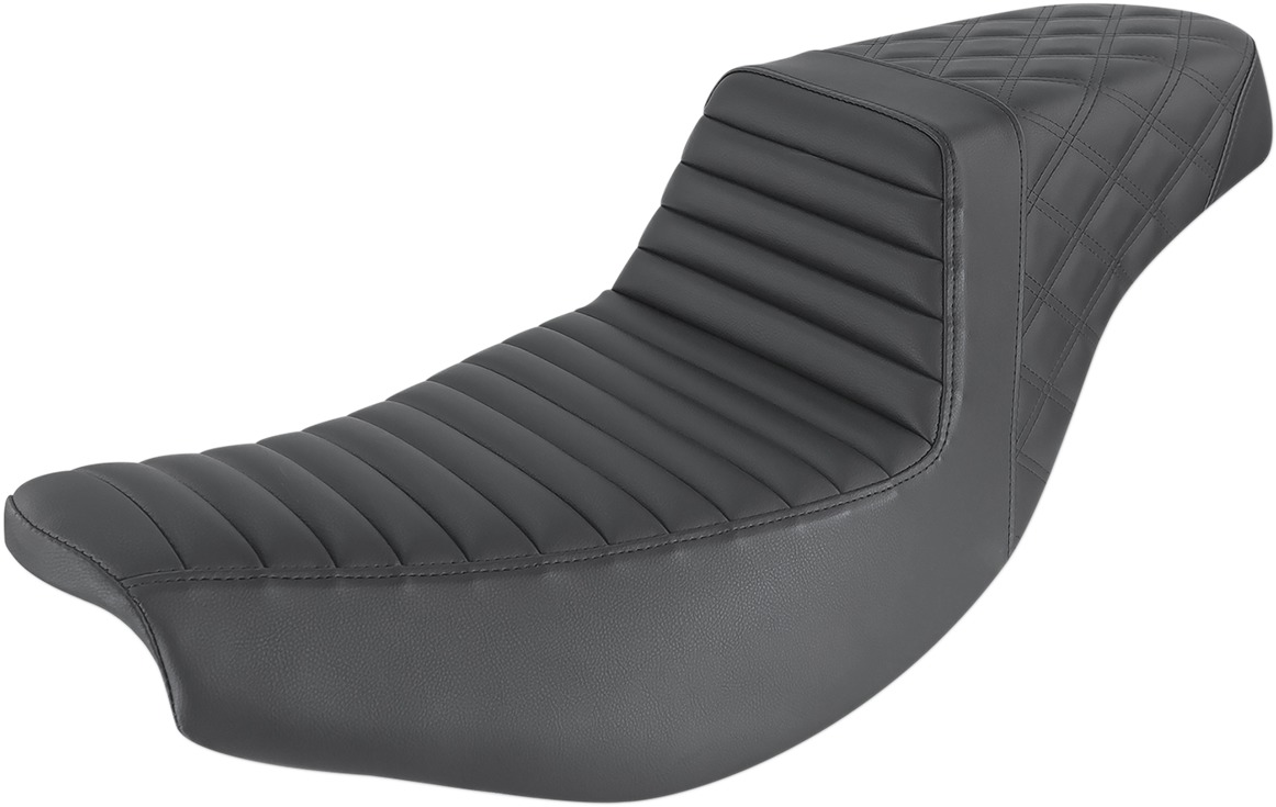 Step-Up Tuck and Roll 2-Up Seat - Black - Click Image to Close