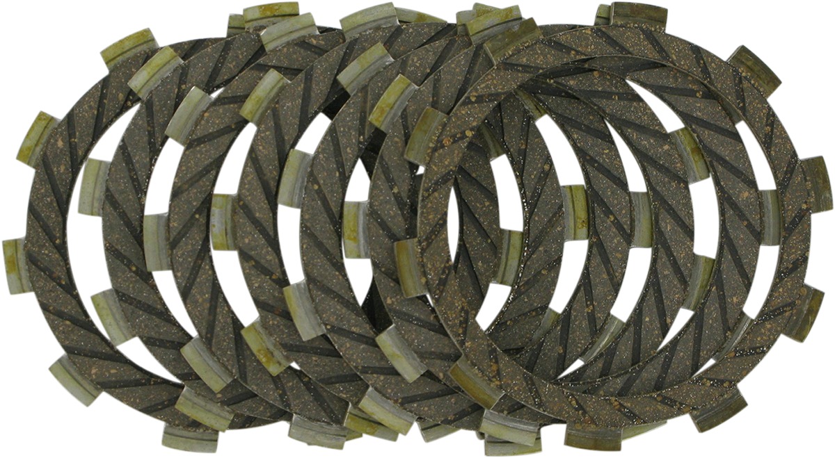 Redline Clutch Friction Kit Standard Cork Style - For 89-97 Kawasaki KX80 95-97 KX100 - Click Image to Close