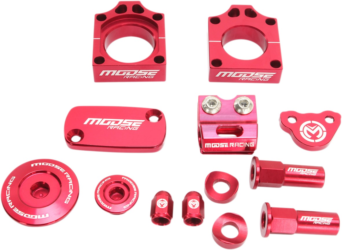 Red Bling Pack - For 09-16 Honda CRF250R - Click Image to Close