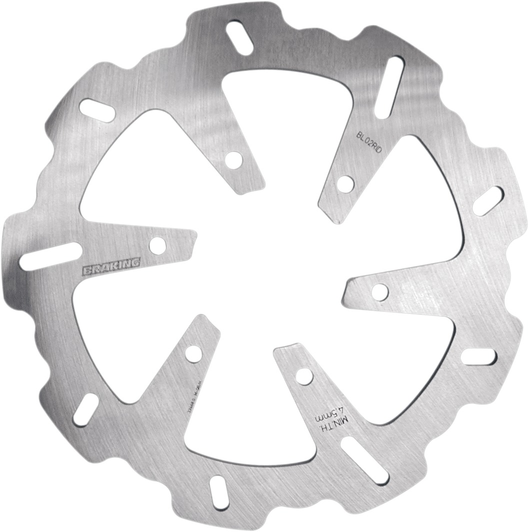 Stainless Steel Racing Rotor Rear - For 02-09 Buell Firebolt Lightning - Click Image to Close