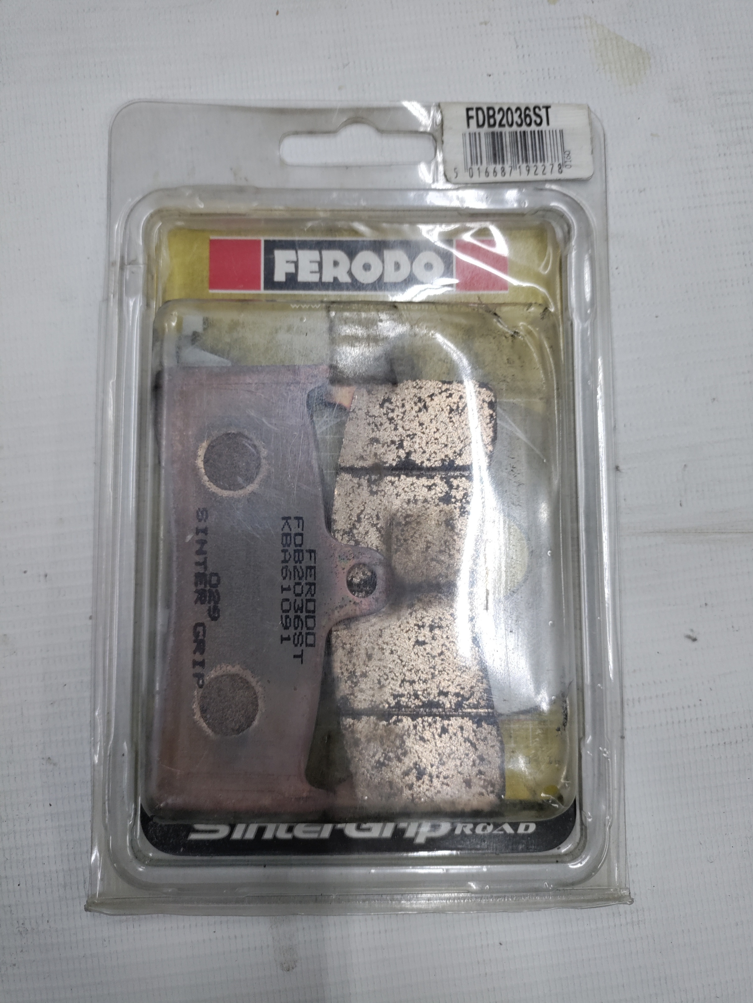 Sintered Front Brake Pads - Click Image to Close