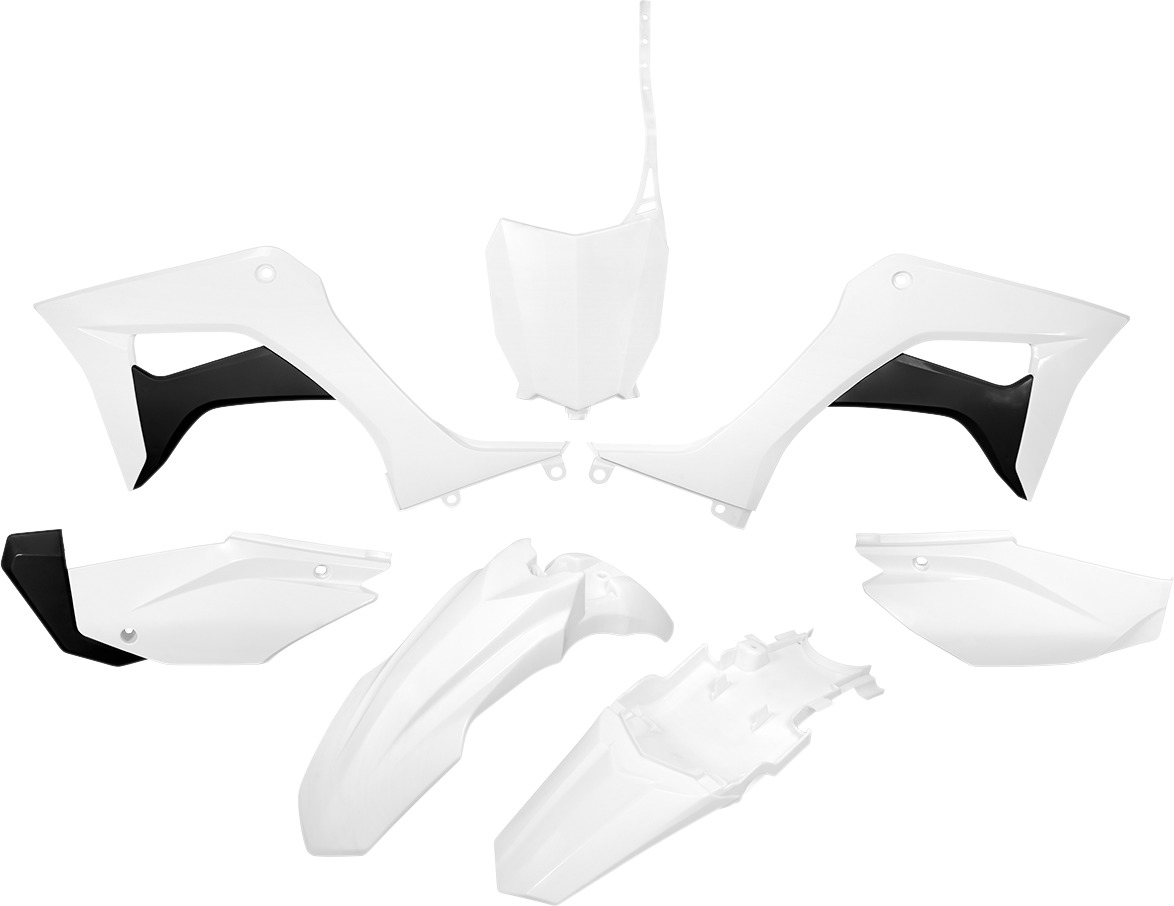 Complete Kits for Honda - Honda Plastic Kit White - Click Image to Close