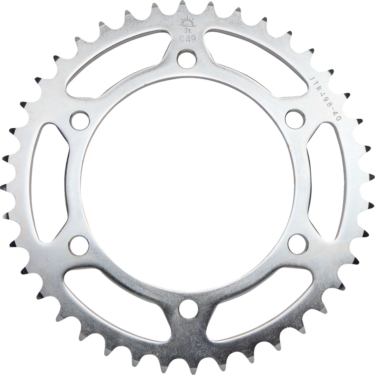 Steel Rear Sprocket - 40 Teeth 525 - Click Image to Close