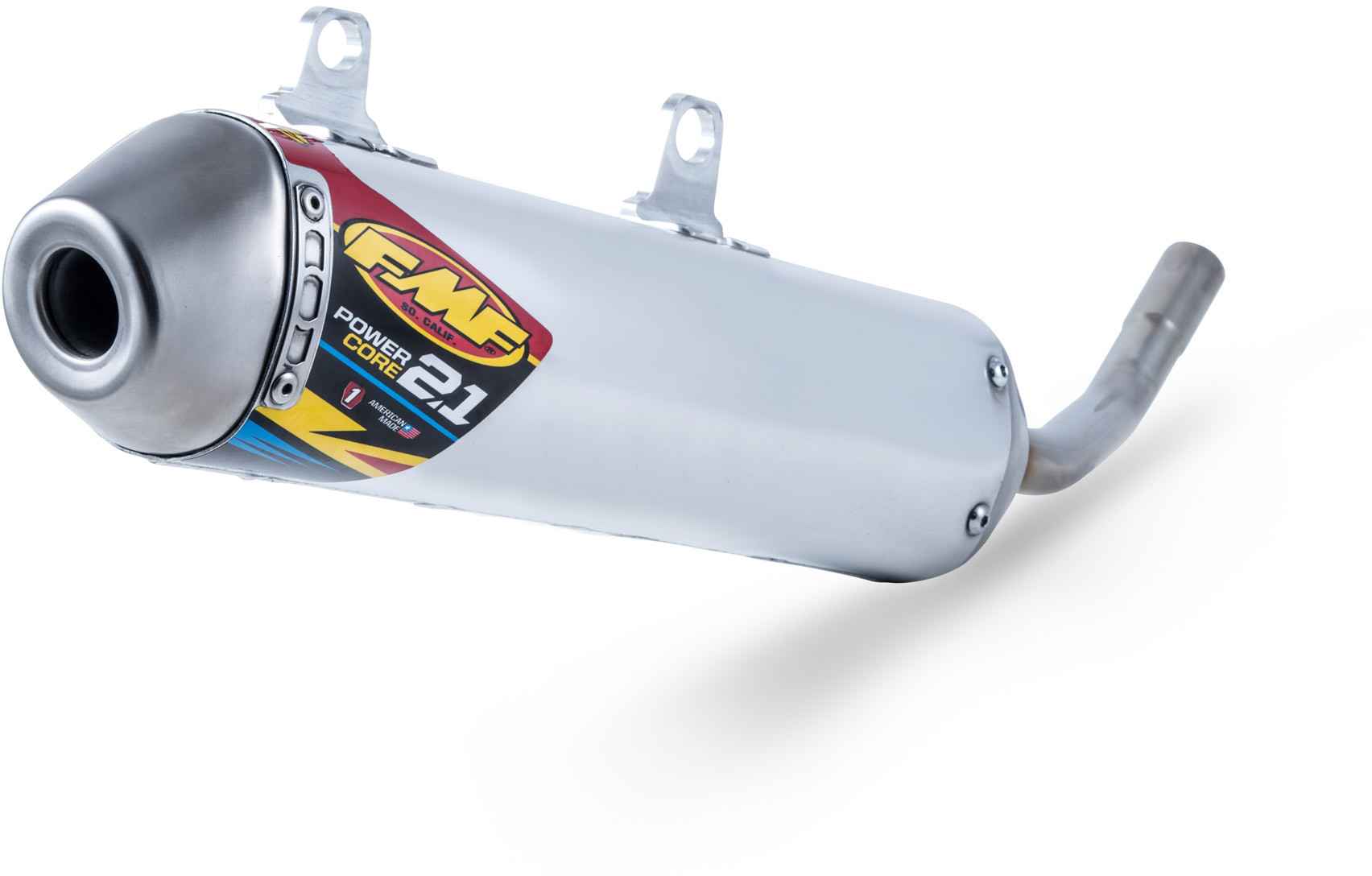 PowerCore 2.1 Slip On Exhaust Silencer - For 02-21 Yamaha YZ125 YZ125X - Click Image to Close