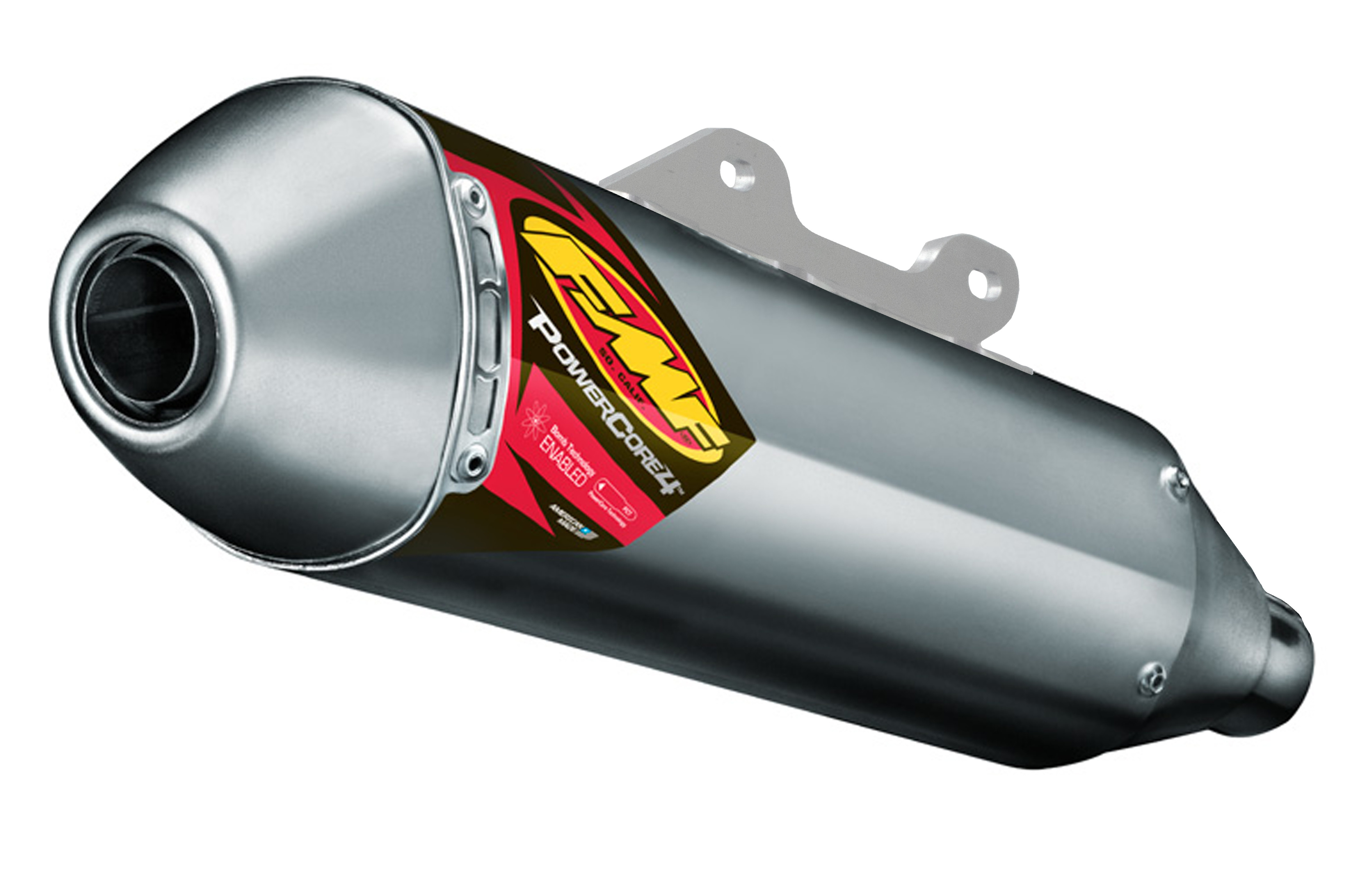 PowerCore4 Hex Slip On Exhaust Muffler - For 10-13 Yamaha YZ450F - Click Image to Close