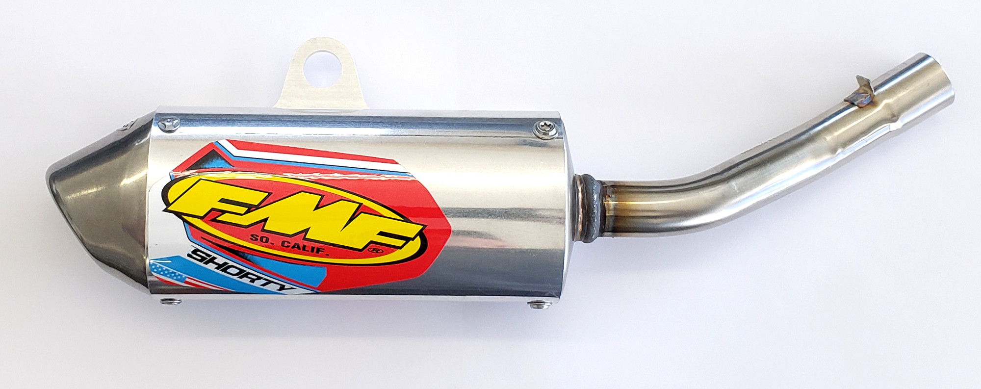 PowerCore 2 Shorty Slip On Exhaust Silencer - For 96-00 Suzuki RM125 - Click Image to Close