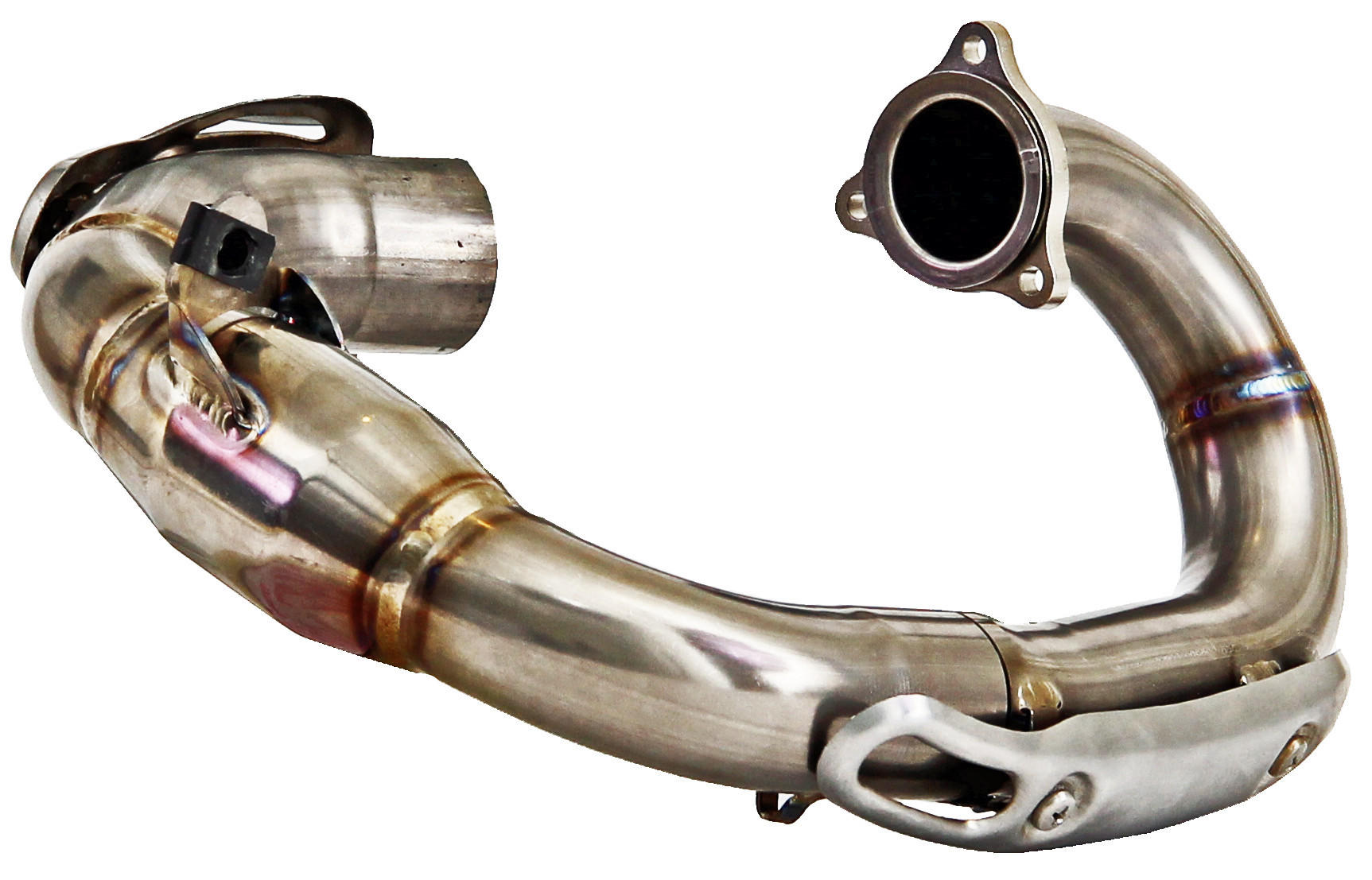 Stainless Steel MegaBomb Exhaust Head Pipe - For 14-20 YZ250F / 15-19 YZ250FX / 15-18 WR250F - Click Image to Close