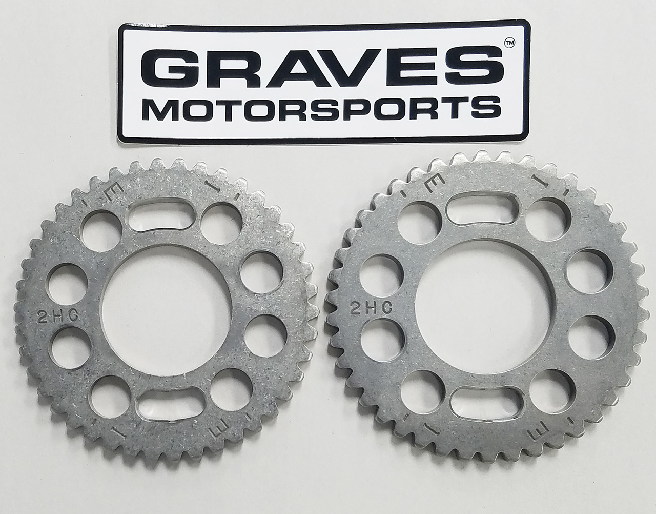 Graves Slotted Adjustable Cam Sprockets - For 16-23 Yamaha YXZ1000R - Click Image to Close