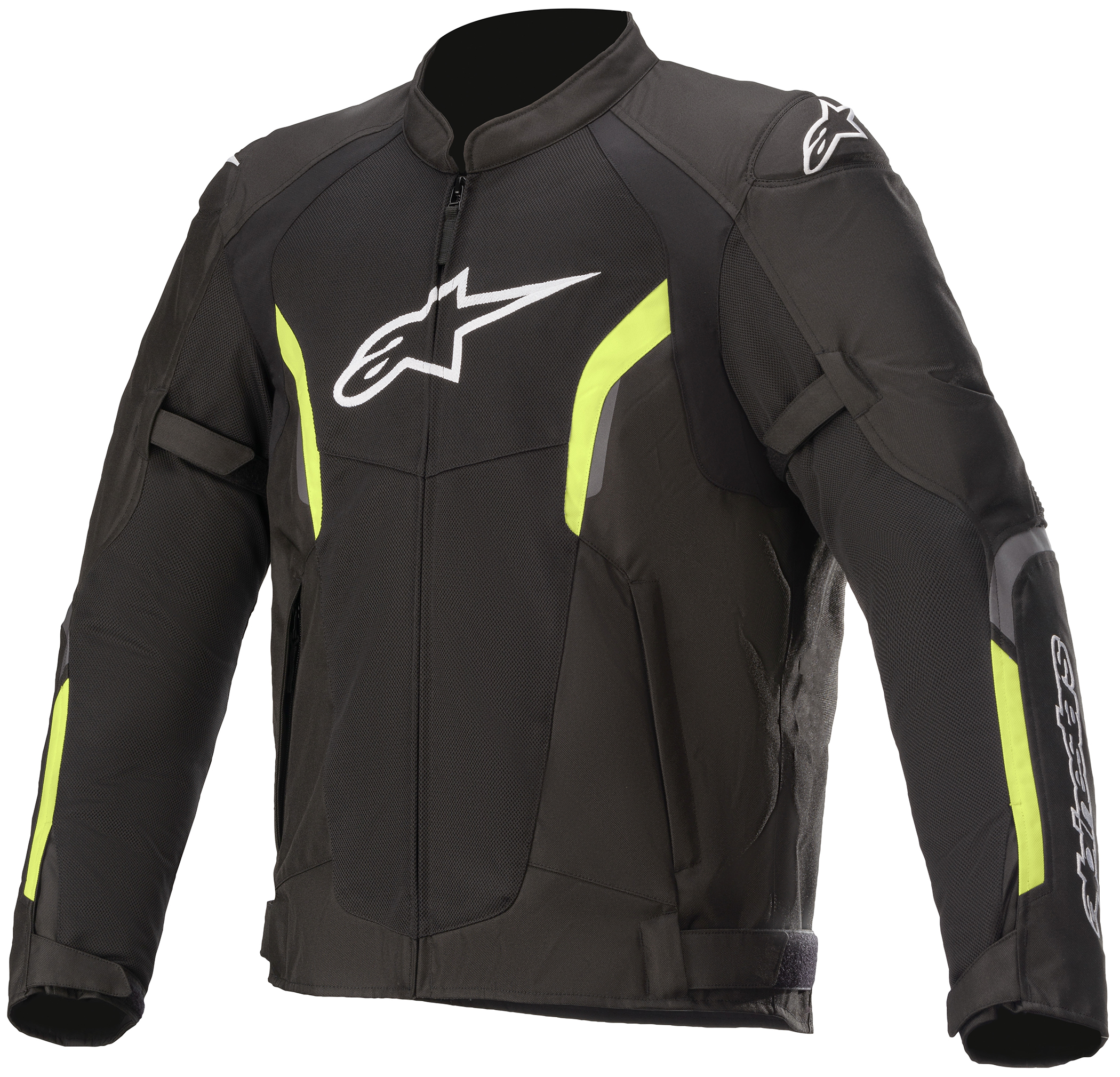 Alpinestars AST V2 Air Jacket Black Yellow Fluorescent 3X - For AST V2 Air Jacket Black Yellow Fluorescent 3X - Click Image to Close