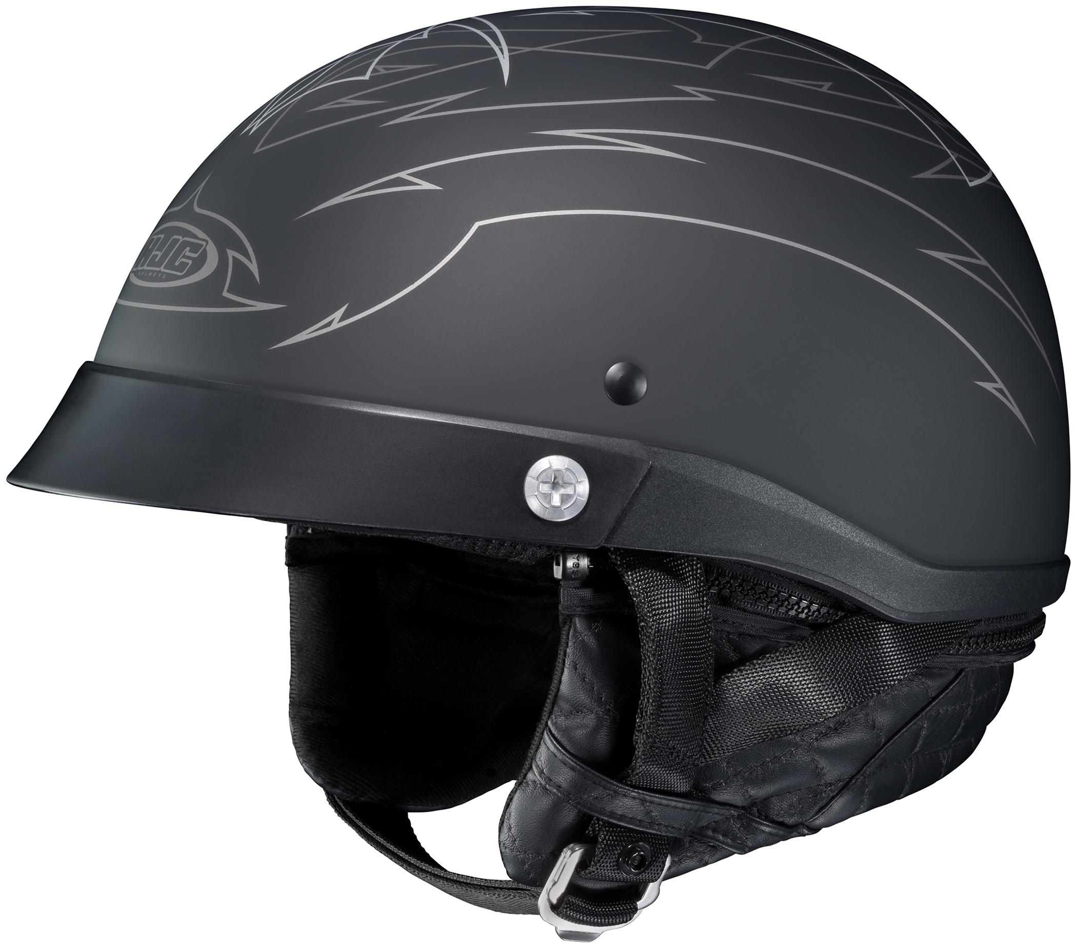 CL-Ironroad Showboat MC5F Open-Face Half Helmet Small - Click Image to Close