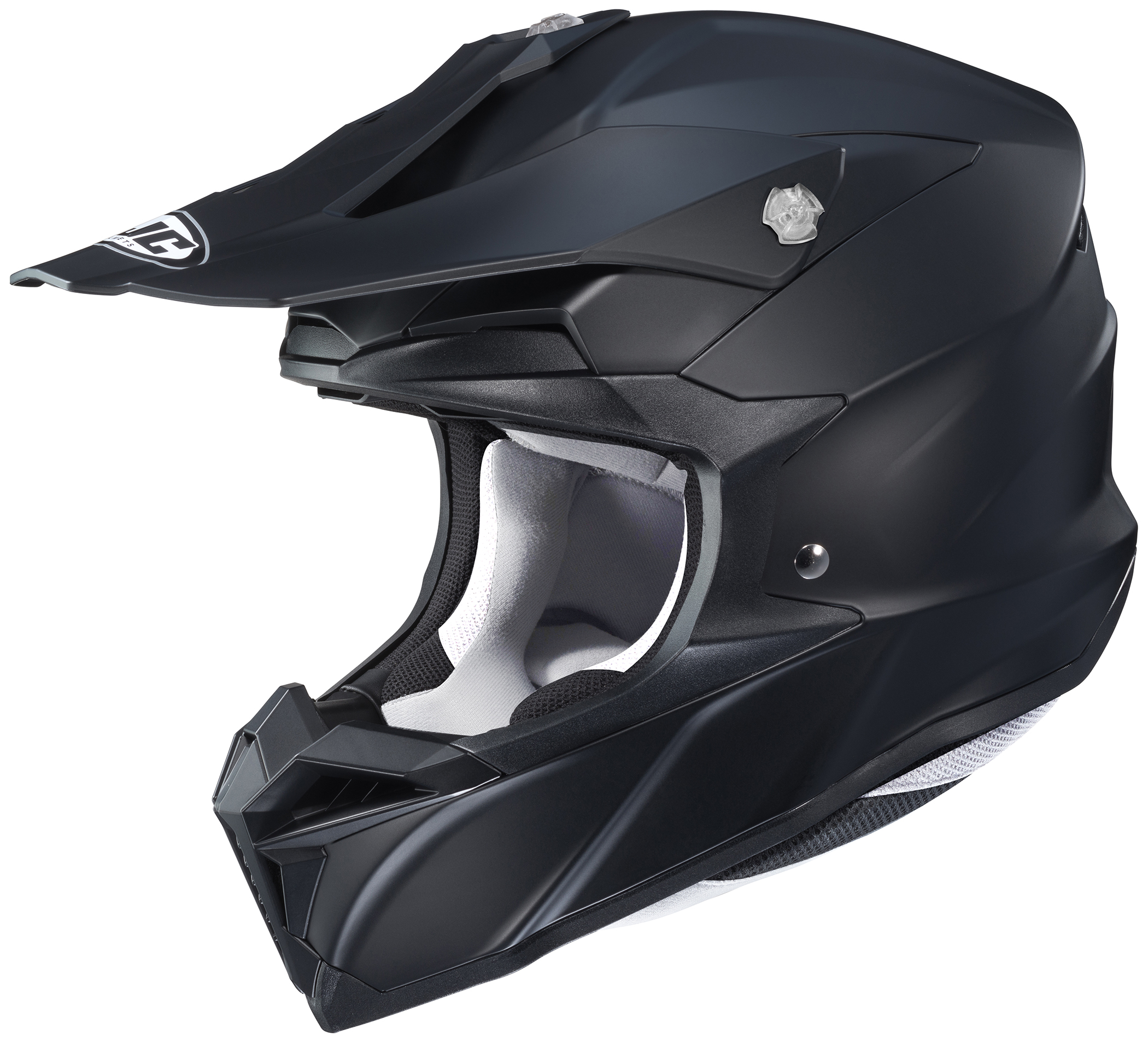 i50 Semi-Flat Black Off-Road Helmet Small - Click Image to Close