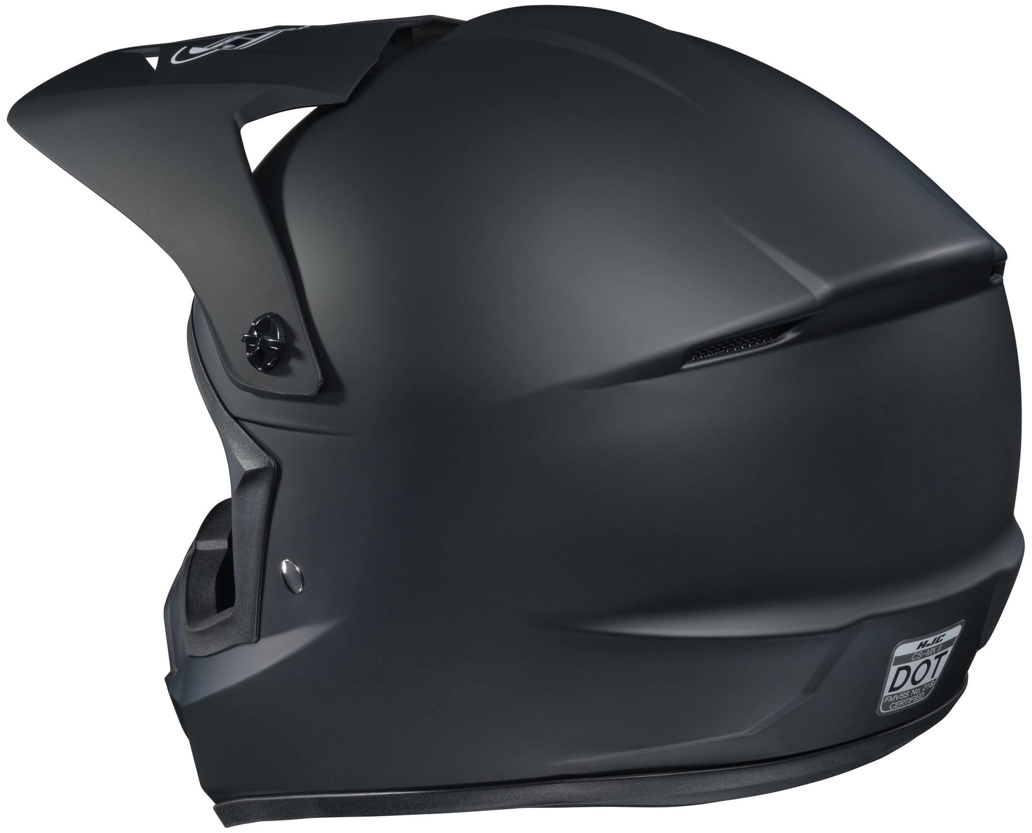 CS-MX 2 Matte Black Off-Road Helmet Small - Click Image to Close