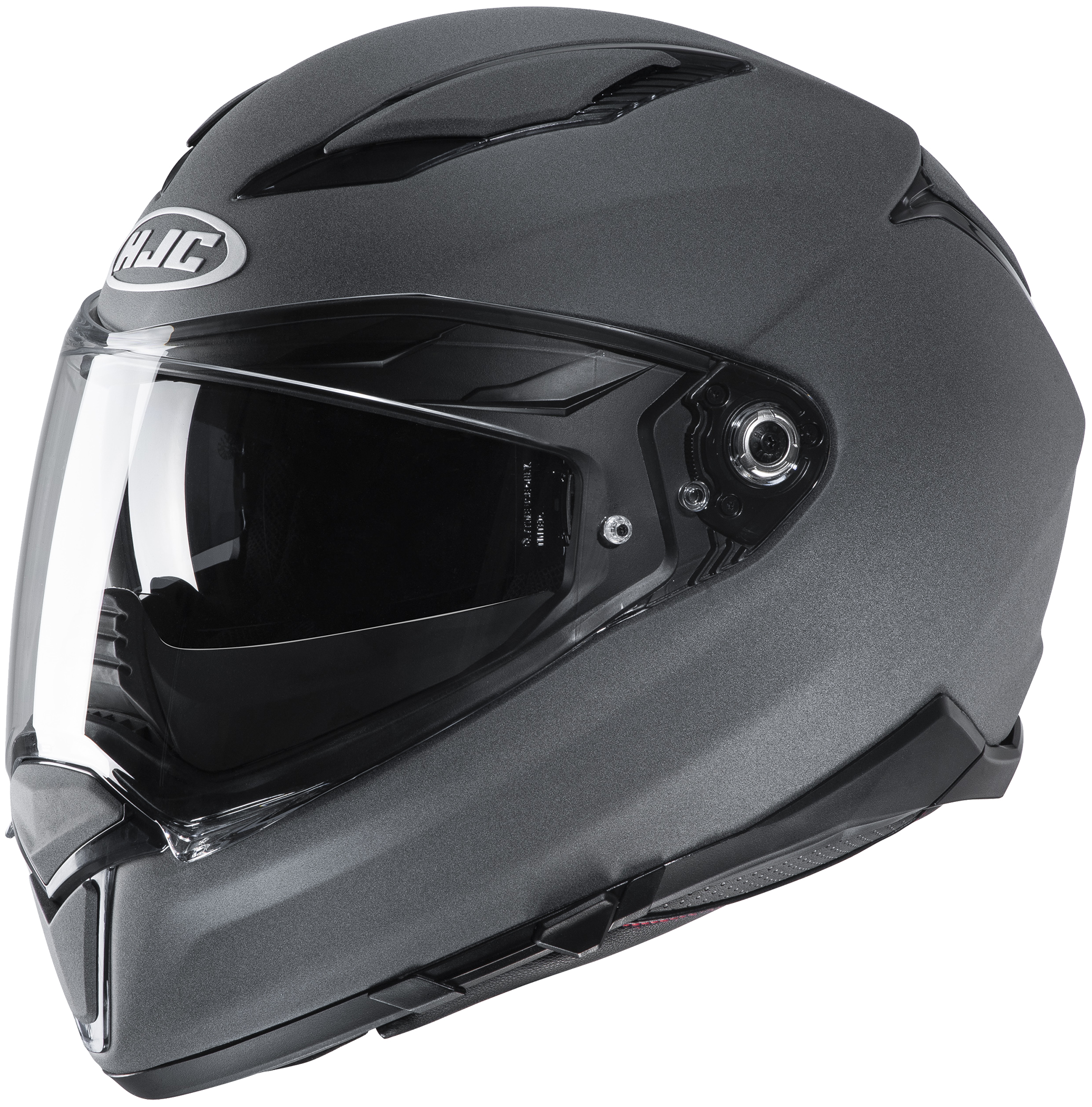 F70 Stone Grey Full-Face Street Helmet X-Small - Click Image to Close