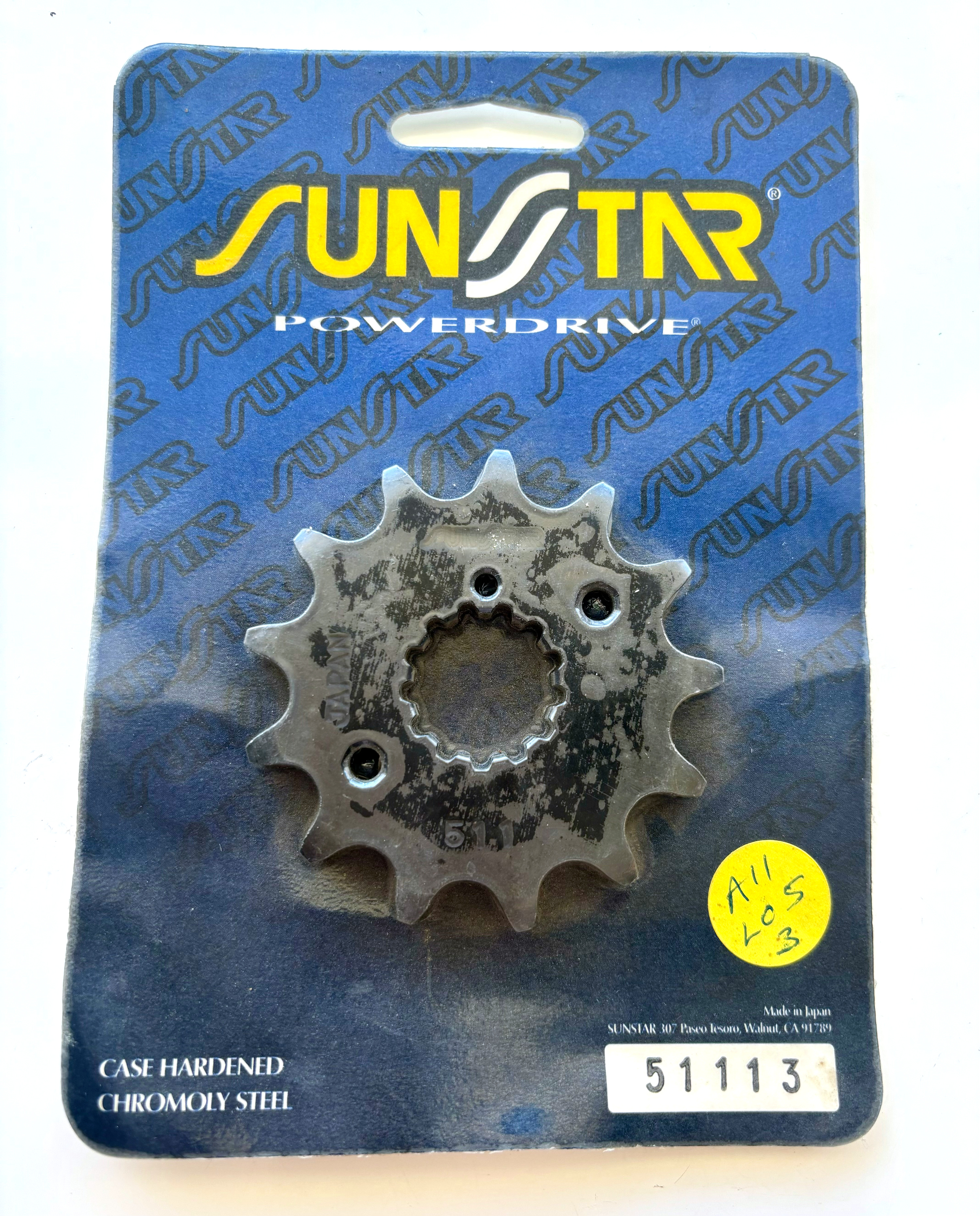 13 Tooth Front Steel C/S Sprocket - Click Image to Close