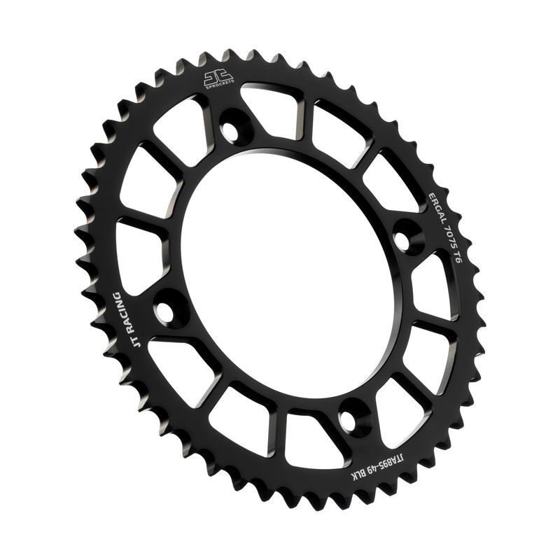 Black Aluminum Rear Sprocket - 49 Teeth 428 Pitch - Click Image to Close