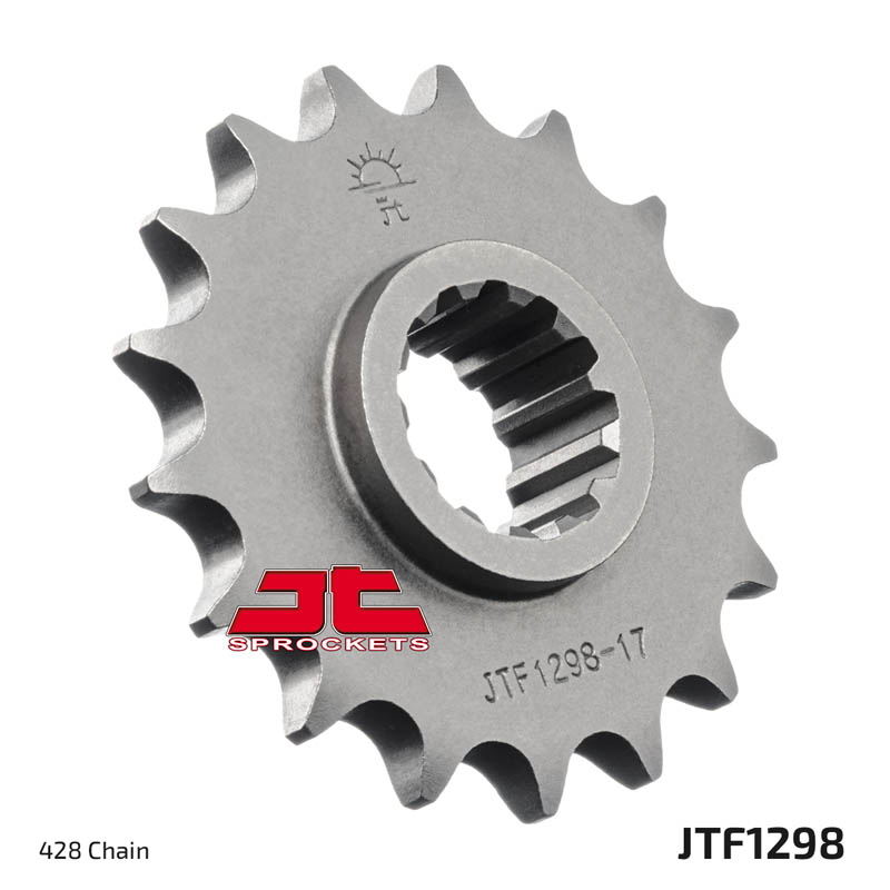 Steel Front Countershaft Sprocket - 17 Teeth - New JT! - Click Image to Close