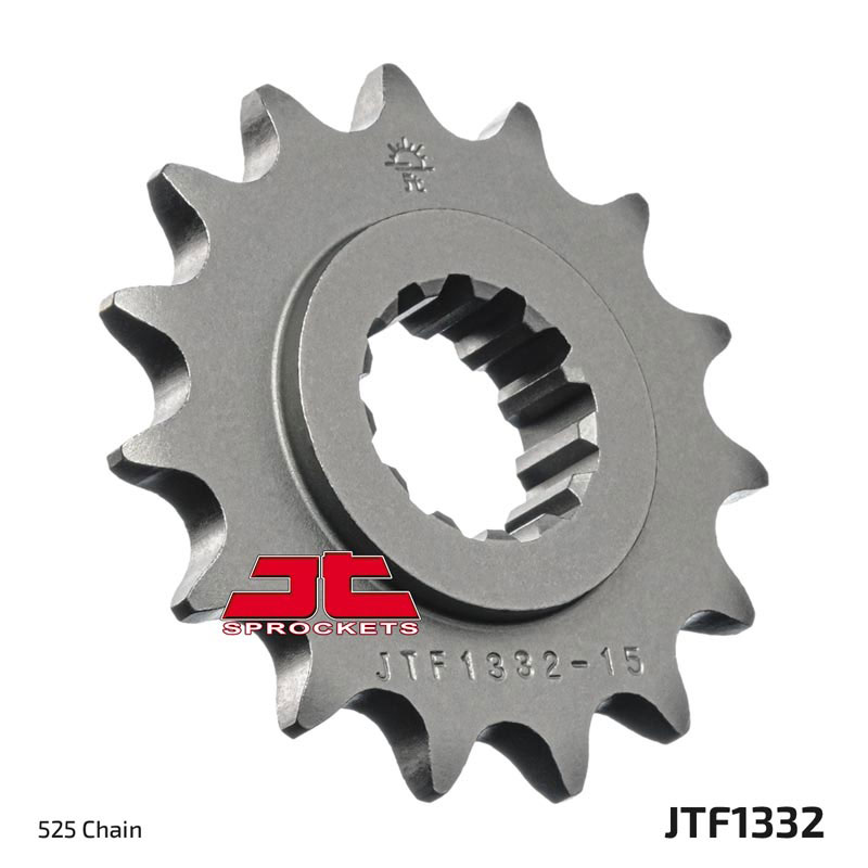 Front Steel Countershaft Sprocket - 14 Tooth 525 - Click Image to Close