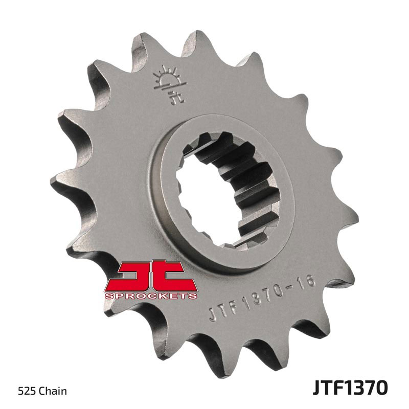 Front Steel Countershaft Sprocket - 14 Tooth 525 - Click Image to Close