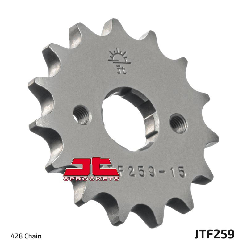 Steel Front Countershaft Sprocket - 12 Teeth 428 - New JT! - Click Image to Close