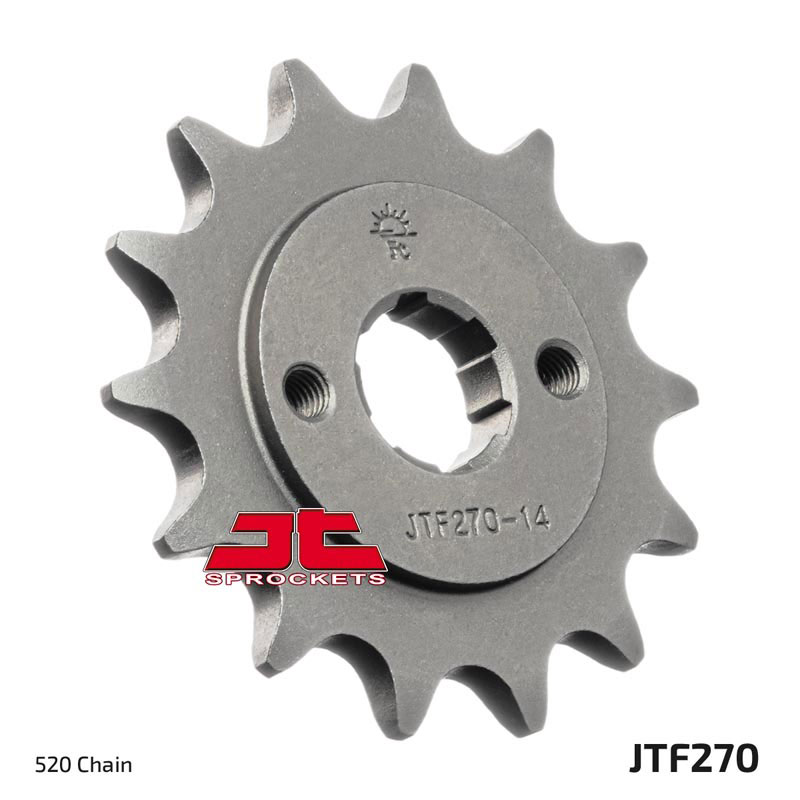 Front Steel Countershaft Sprocket - 12 Tooth 520 - Click Image to Close