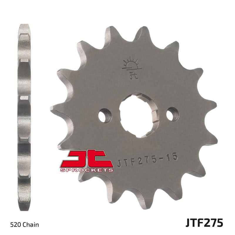 Steel Front Countershaft Sprocket - 15 Teeth - New JT! - Click Image to Close