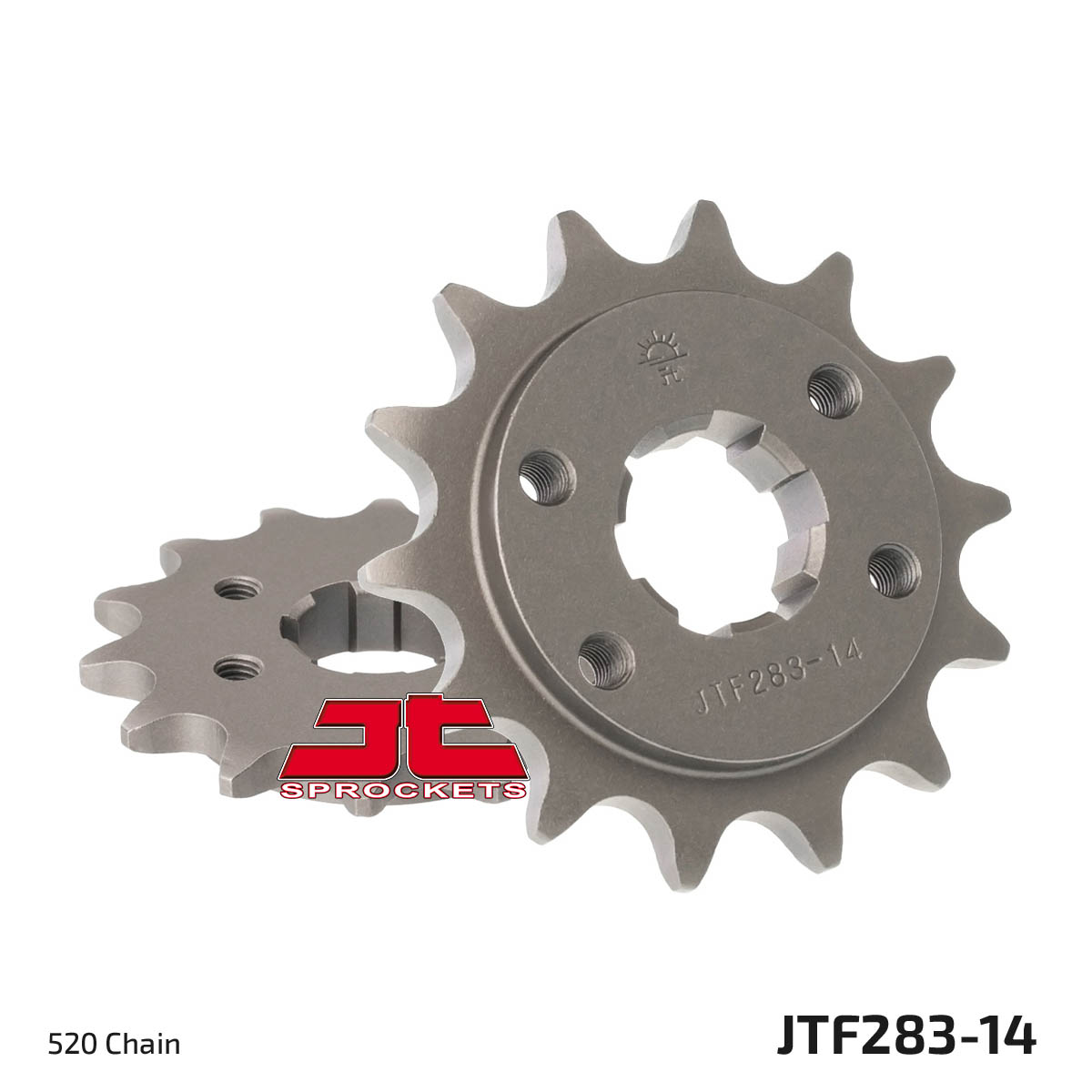 Front Steel Countershaft Sprocket - 14 Tooth - For 1988 Honda VTR250 Interceptor - Click Image to Close