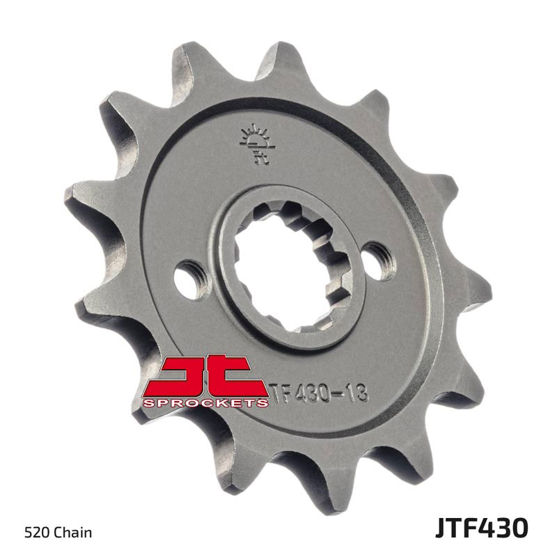 Front Steel Countershaft Sprocket - 15 Tooth 520 - Click Image to Close