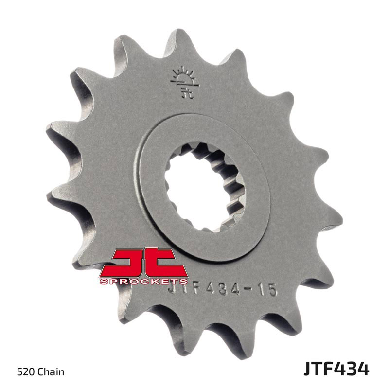 Front Steel Countershaft Sprocket - 14 Tooth 520 - Click Image to Close