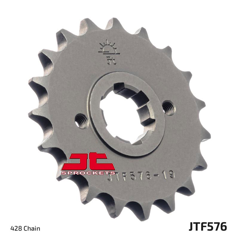 Steel Front Countershaft Sprocket - 18 Teeth - New JT! - Click Image to Close