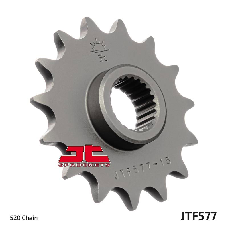 Steel Front Countershaft Sprocket - 15 Teeth - New JT! - Click Image to Close