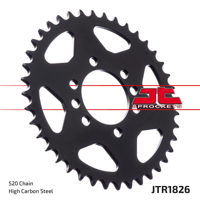 Steel Rear Sprocket - 39 Tooth 520 - For 03-08 LTZ400 & LT160-250 - Click Image to Close