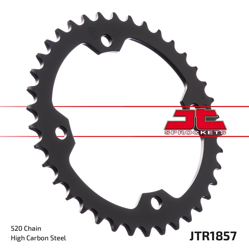 Steel Rear Sprocket - 45 Tooth 520 - For Yamaha Raptor YFZ450 XT600 - Click Image to Close