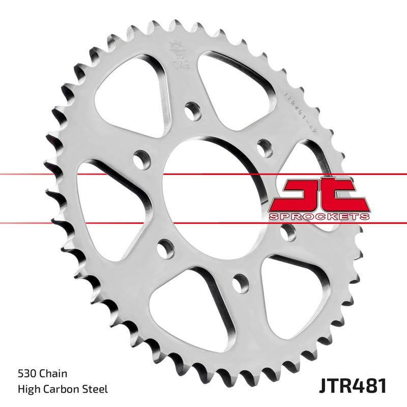 Steel Rear Sprocket - 40 Teeth 530 - Click Image to Close