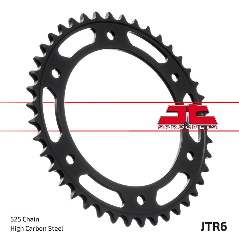 Steel Rear Sprocket - 42 Teeth 525 - Click Image to Close