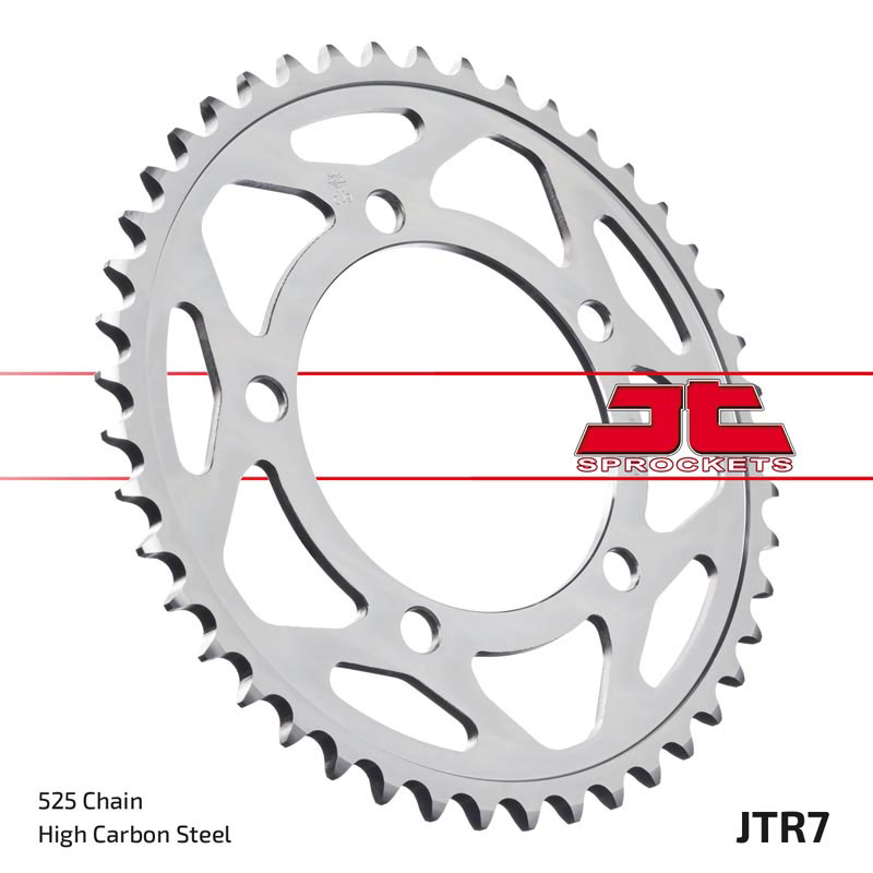 Steel Rear Sprocket - 45 Teeth 525 - Click Image to Close