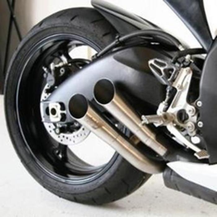 GP1 Stainless Steel Slip On Exhaust - For 09-11 Suzuki GSXR1000 - Click Image to Close