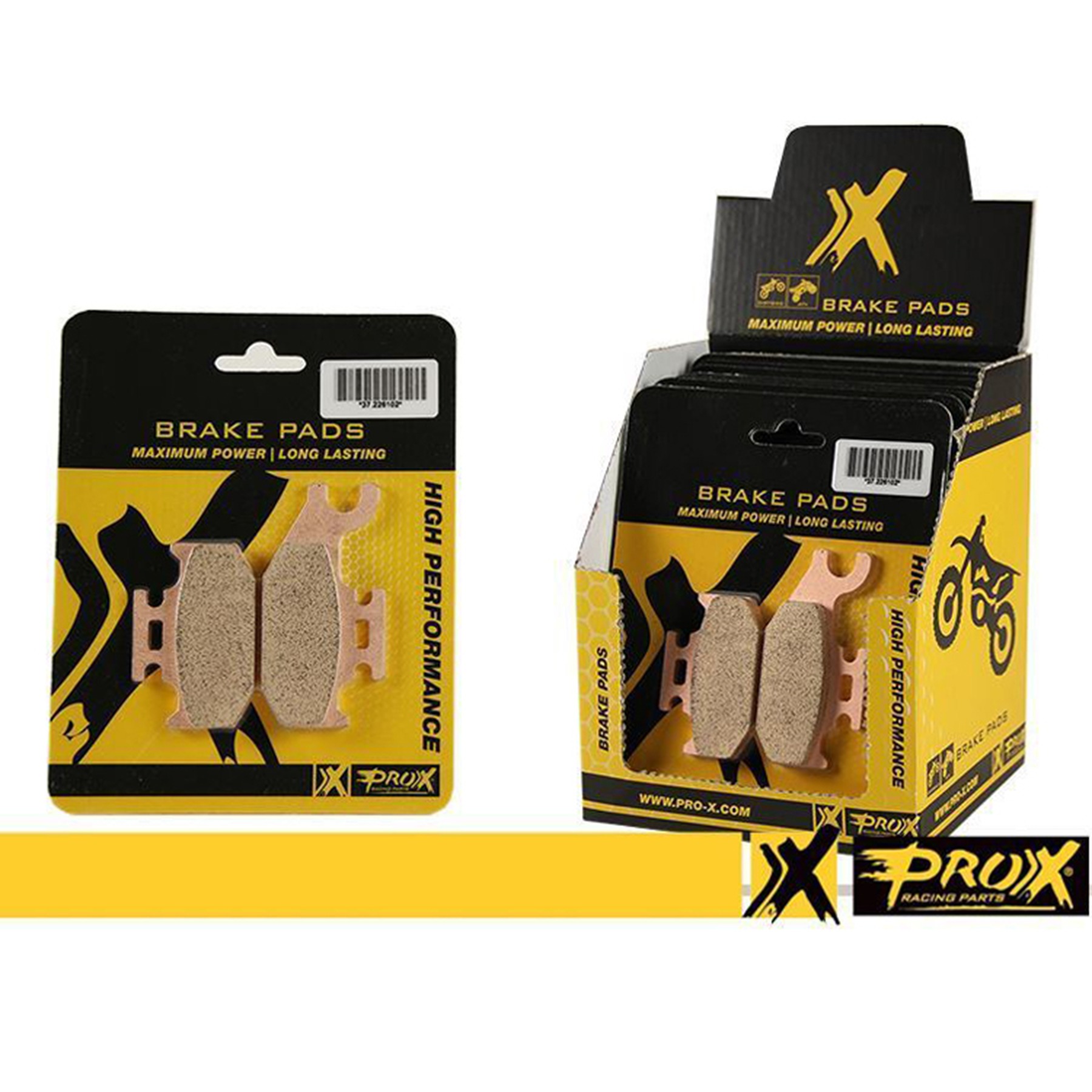 YZ80/85 93-22/TT-R125 00-21 Front Brake Pad - Click Image to Close