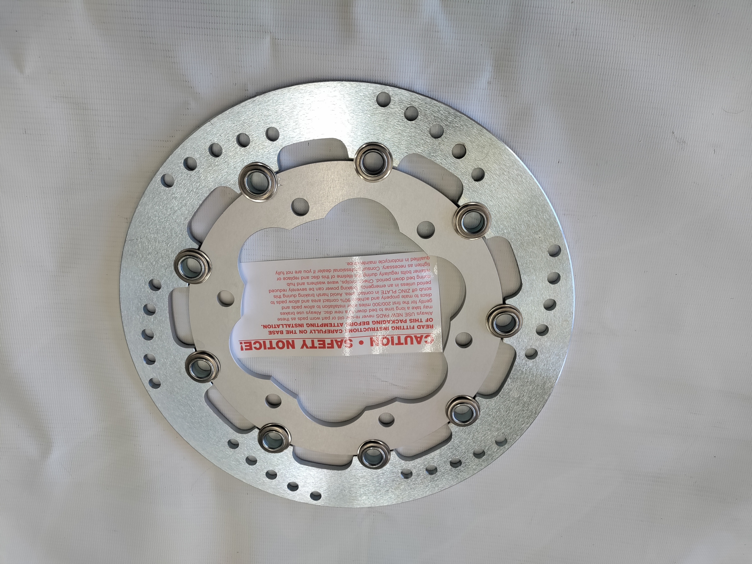 Front Floating Brake Rotor - For 87-93 Kawasaki EX500 - Click Image to Close