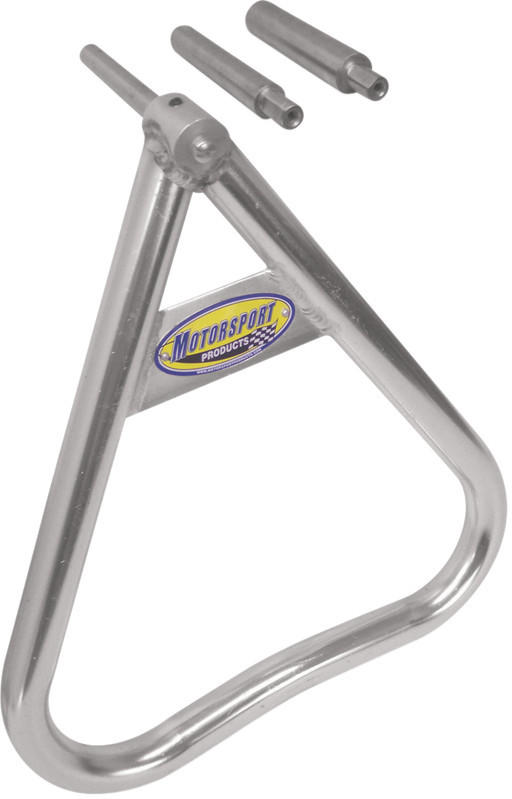 Aluminum Tri-Moto Motorcycle Stand - Triangle Stand for Most Dirtbikes - Click Image to Close