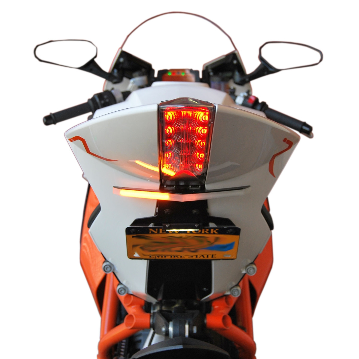 Tucked Fender Eliminator - For 08-15 KTM RC8 & RC8R - Click Image to Close