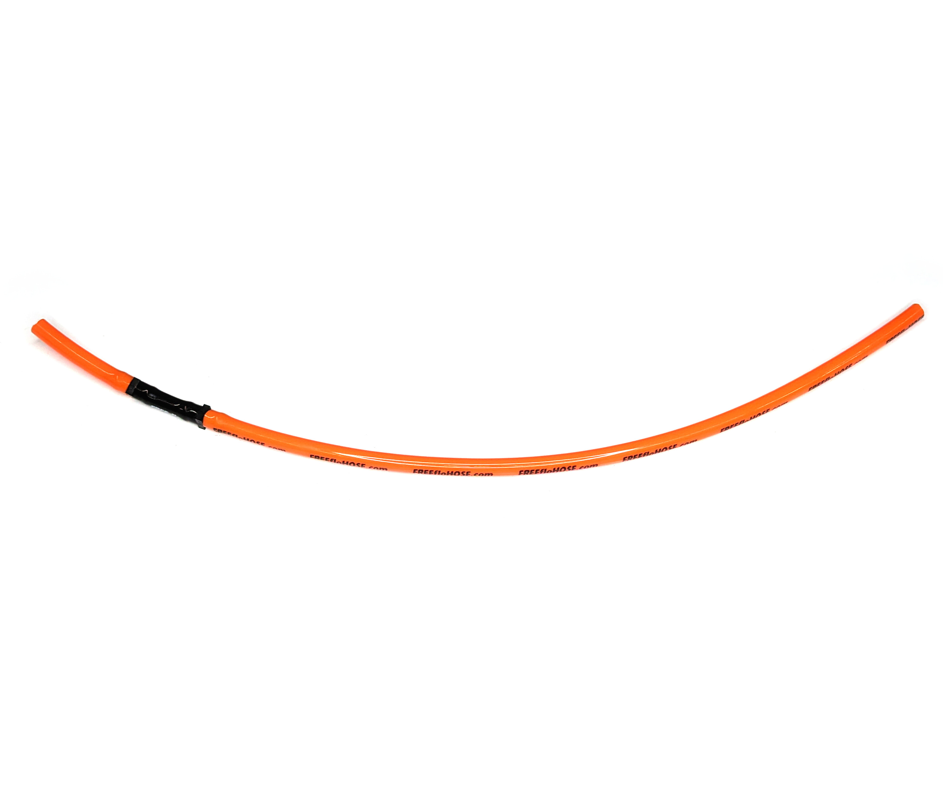 FreeFlo No Slop Gas Cap Vent Hose - Orange w/ Black Valve - Click Image to Close