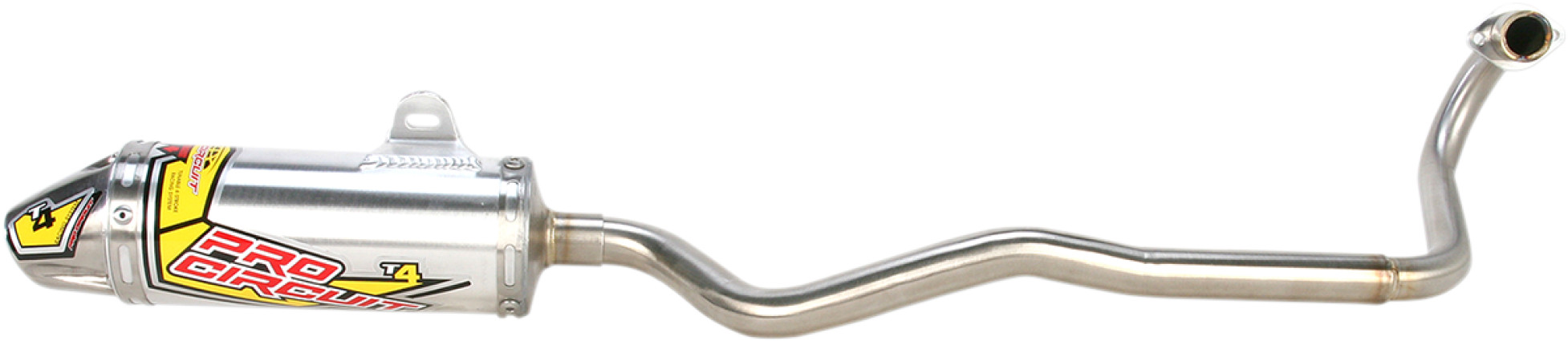 T-4 Aluminum & Stainless Steel Full Exhaust - Honda XR/CRF70 - Click Image to Close