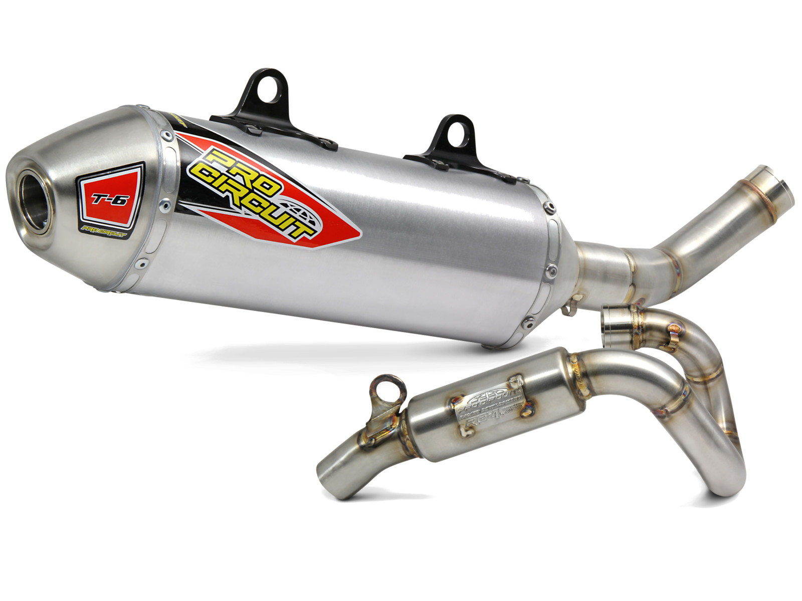 T-6 Aluminum & Stainless Steel Full Exhaust - For 2016 250 SX-F/XC-F - Click Image to Close