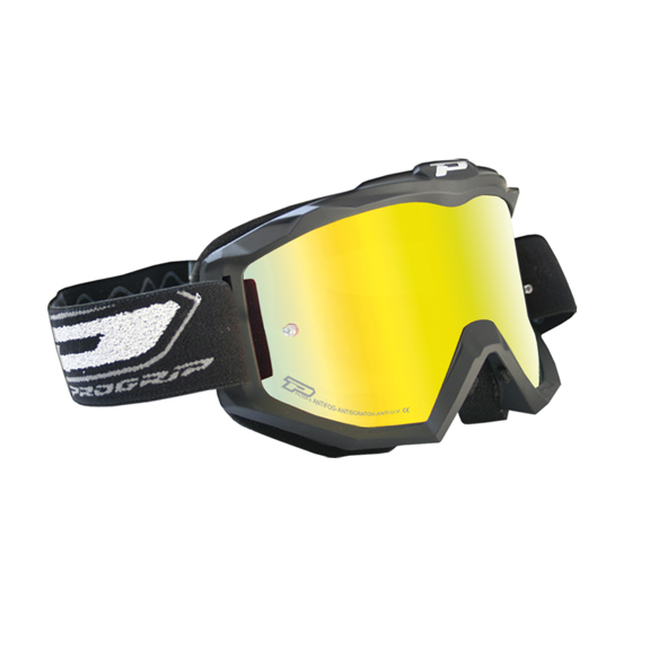 3204 MX Goggles - Matte Black Frame w/ Multilayer Yellow Iridium Lens - Click Image to Close