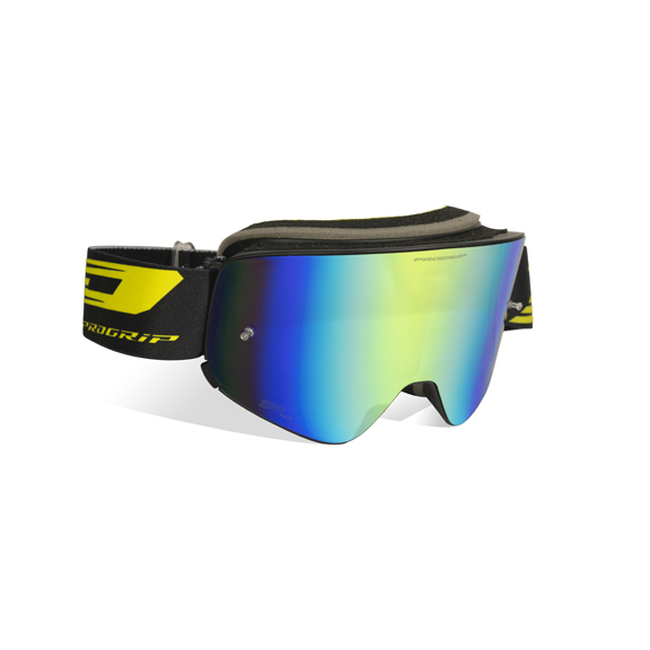 3205 MX Goggles - Matte Black Frame w/ Magnetic Yellow Iridium Lens - Magnetic Lens for fast and easy lens changes - Click Image to Close