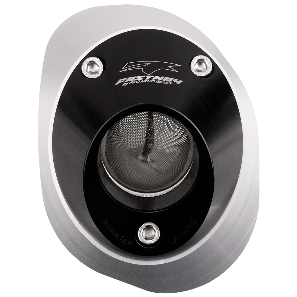 Spark Arrestor Exhaust End Cap - Black - For 19-22 KTM/GG/HQV 4T 250-500 - Click Image to Close