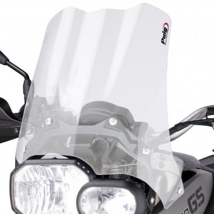 Touring Motorcycle Windscreen - Clear - For BMW 08-17 F800GS, 08-12 F650GS - Click Image to Close