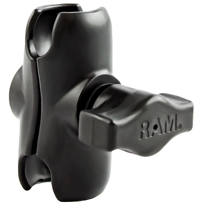 Ram Arm - 2" Short Length Double Socket Arm For 1" Ball Bases - Click Image to Close